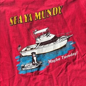 XL Sea Ya Mundy Vintage Tshirt